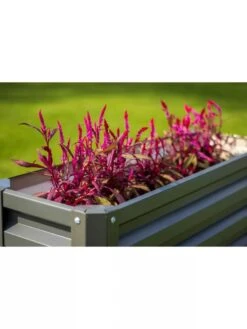 Metal Double Height Raised Garden Bed -Outdoor Garden Care 8613688 03V 3 4