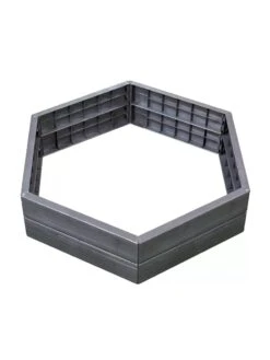 Modular Hexagon Raised Bed Kit, 21.5" 7 Modular Hexagon Raised Bed Kit, 21.5" -Outdoor Garden Care 8614244 02V 3 4 modular hexagon raised bed kit 21 inches