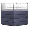 Modular Hexagon Raised Bed Kit With Translucent Panels, 28.5" -Outdoor Garden Care 8614245 01V 3 4 modular hexagon raised bed kit with translucent panels 21 inches