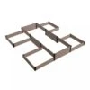Terraced H-Shape Garden Bed 1 Terraced H-Shape Garden Bed -Outdoor Garden Care 8614260 01V 3 4 terraced h shape garden bed